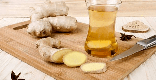 Ginger tea for potency